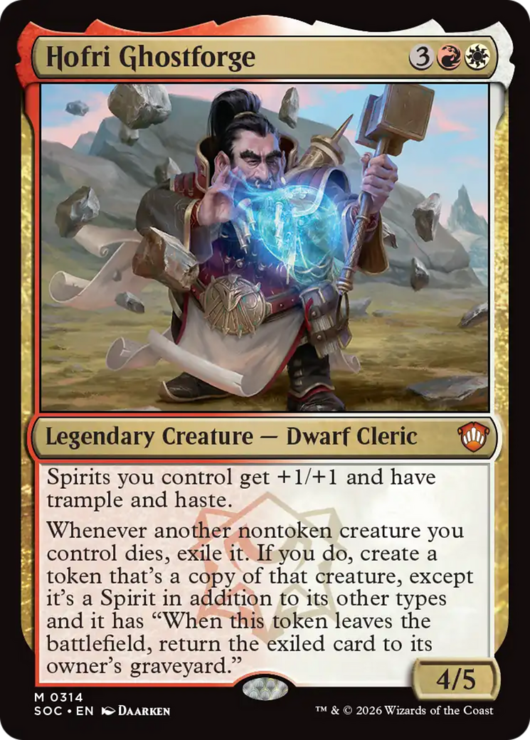 Hofri Ghostforge [Secrets of Strixhaven Commander] | Gear Gaming Bentonville