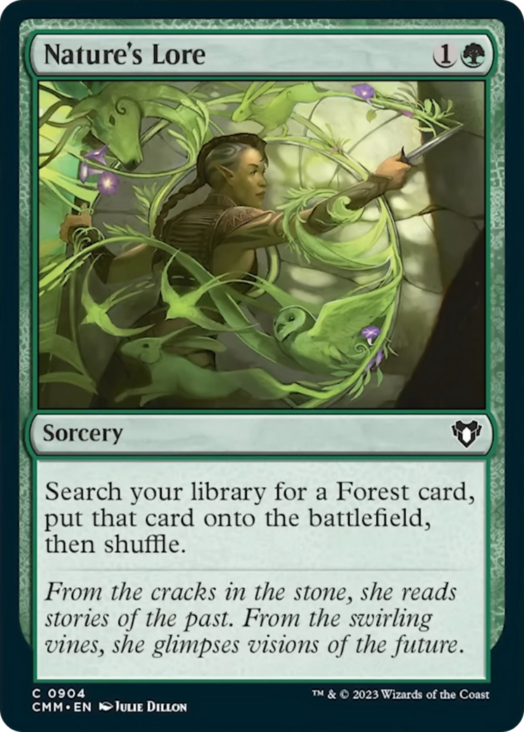 Nature's Lore [Commander Masters] | Gear Gaming Bentonville