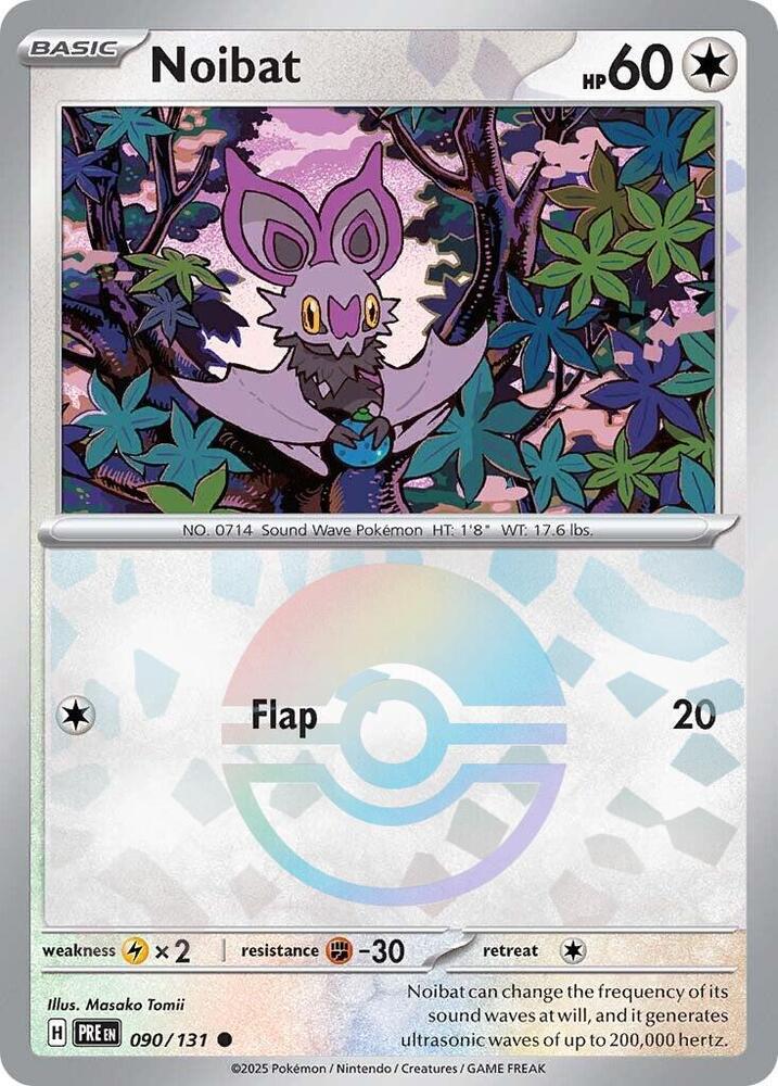 Noibat (090/131) (Poke Ball Pattern) [Scarlet & Violet: Prismatic Evolutions] | Gear Gaming Bentonville