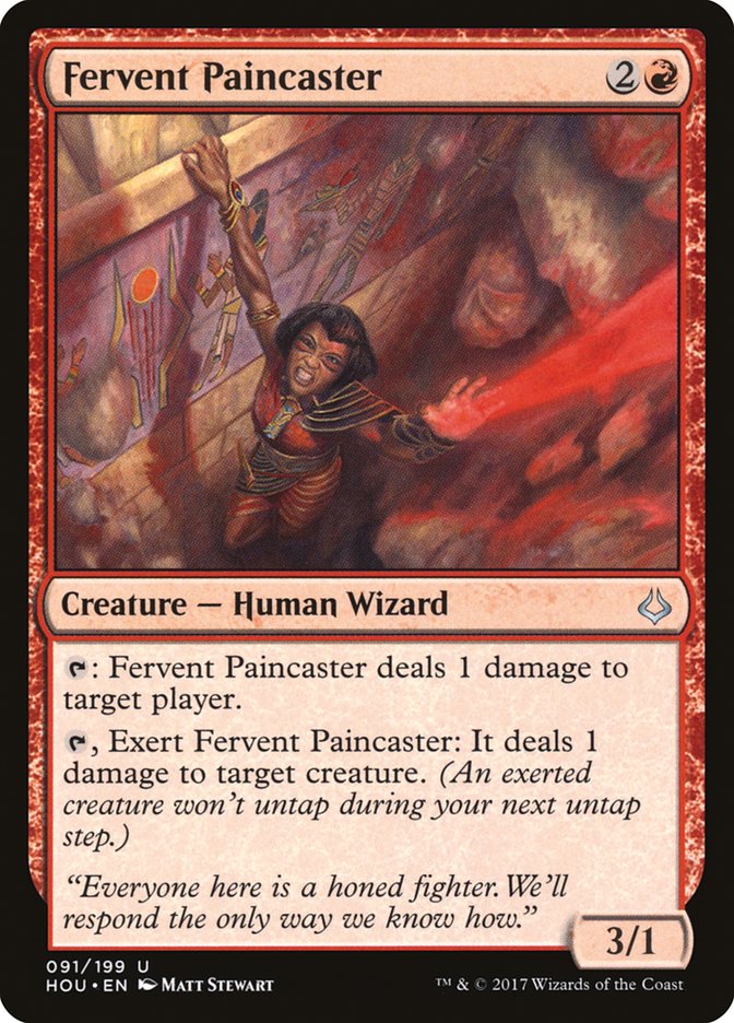 Fervent Paincaster [Hour of Devastation] | Gear Gaming Bentonville