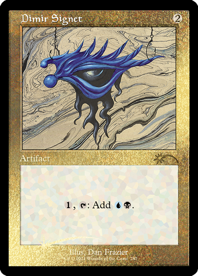 Dimir Signet (Retro) (Foil Etched) [Secret Lair Drop Series] | Gear Gaming Bentonville