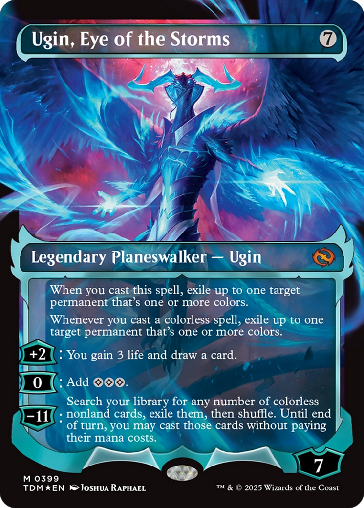 Ugin, Eye of the Storms (Showcase) [Tarkir: Dragonstorm] | Gear Gaming Bentonville