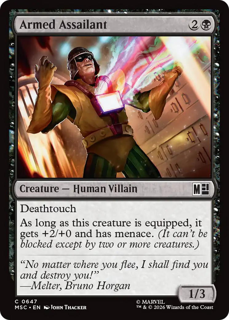 Armed Assailant [Marvel Super Heroes Commander] | Gear Gaming Bentonville