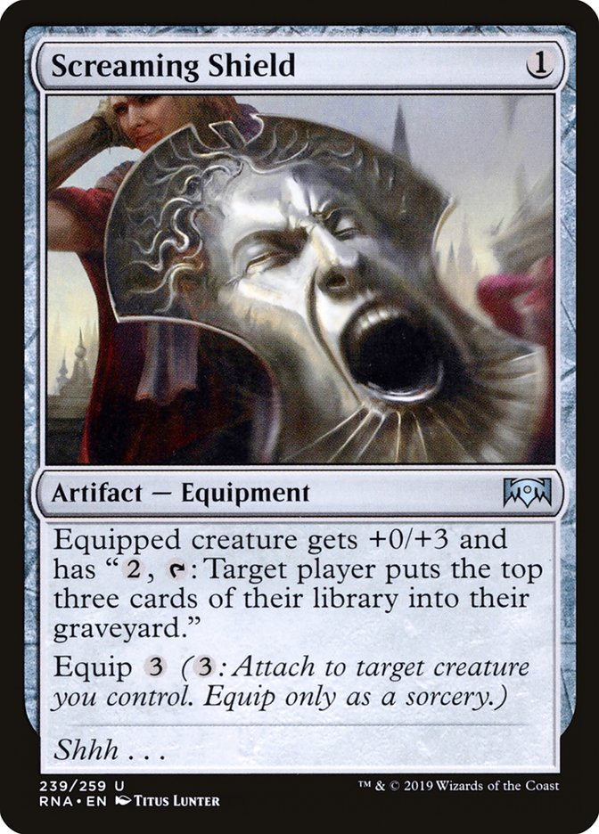 Screaming Shield [Ravnica Allegiance] | Gear Gaming Bentonville