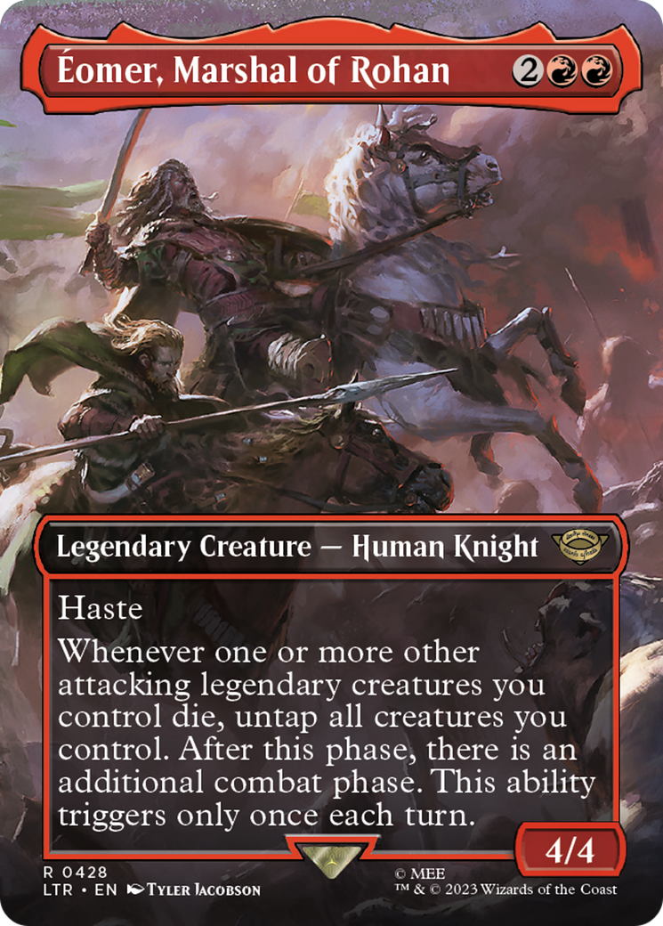 Eomer, Marshal of Rohan (Borderless Alternate Art) [The Lord of the Rings: Tales of Middle-Earth] | Gear Gaming Bentonville