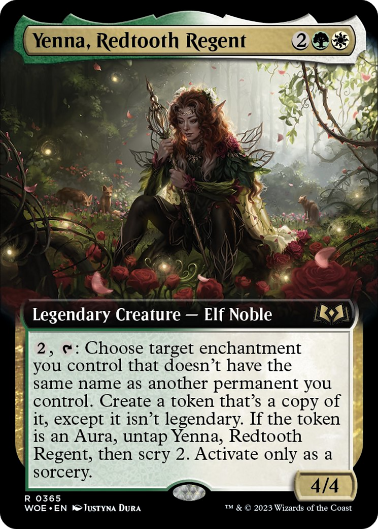 Yenna, Redtooth Regent (Extended Art) [Wilds of Eldraine] | Gear Gaming Bentonville