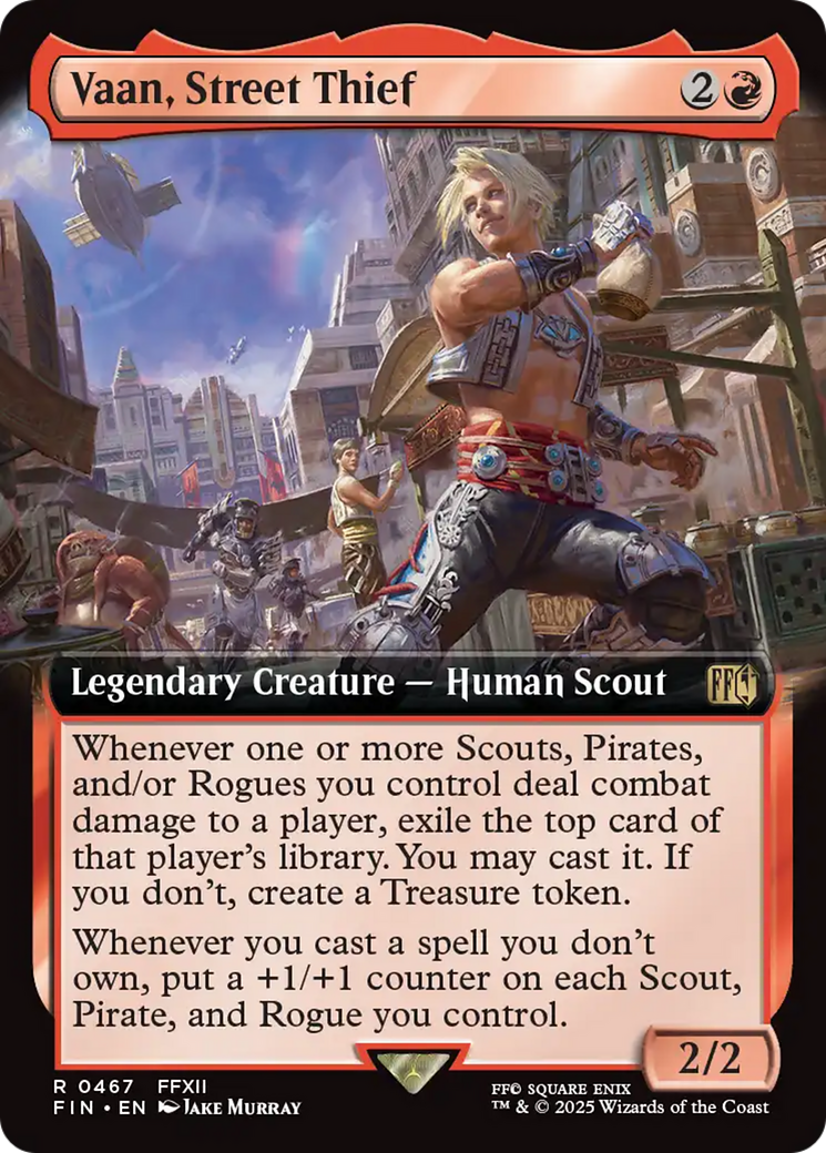 Vaan, Street Thief (Extended Art) [FINAL FANTASY] | Gear Gaming Bentonville