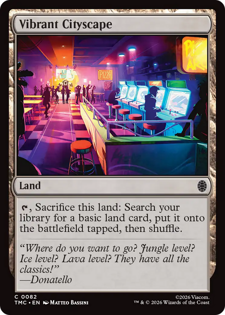 Vibrant Cityscape [Teenage Mutant Ninja Turtles Commander] | Gear Gaming Bentonville