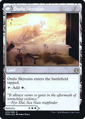 Ondu Inversion // Ondu Skyruins [Zendikar Rising Prerelease Promos] | Gear Gaming Bentonville
