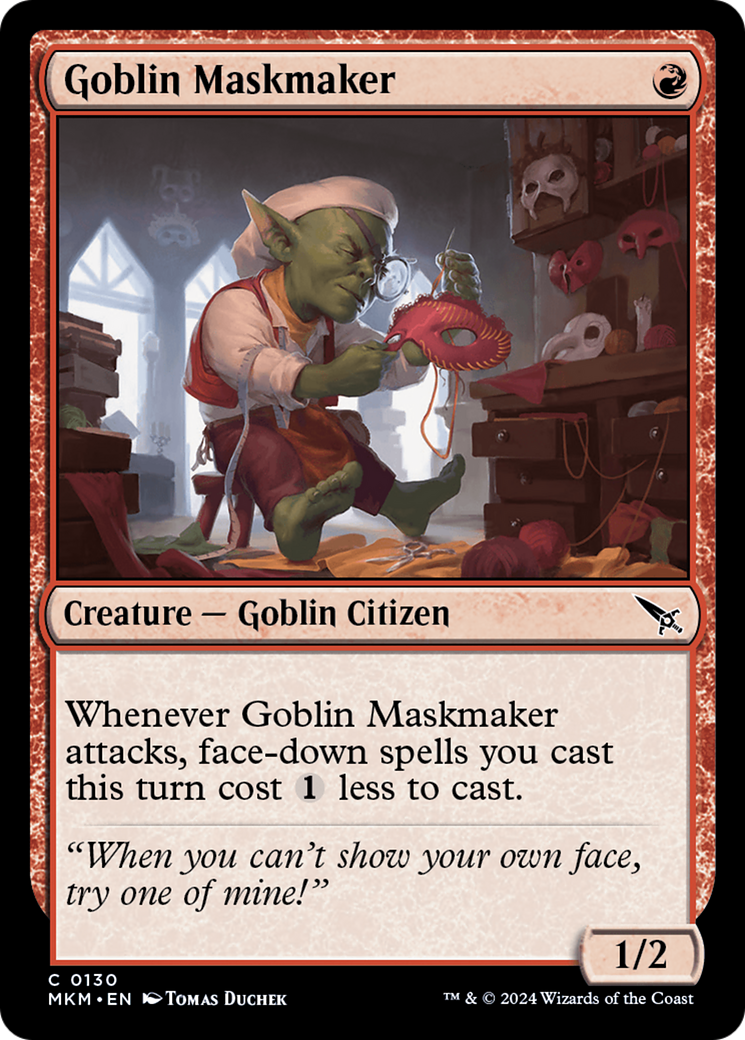 Goblin Maskmaker [Murders at Karlov Manor] | Gear Gaming Bentonville