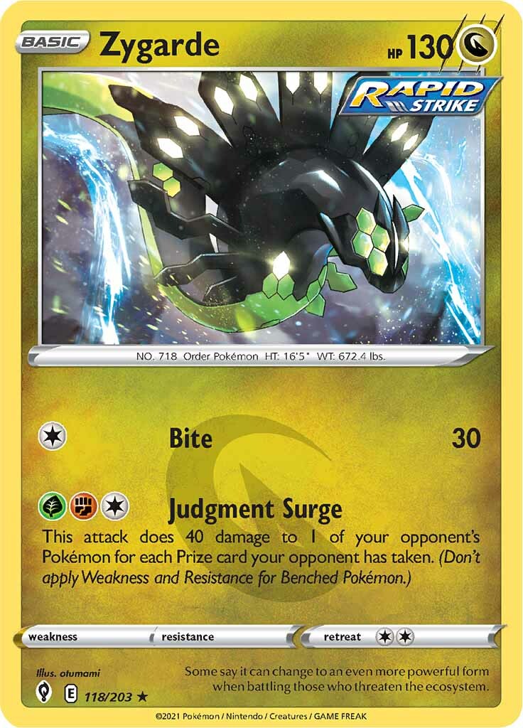 Zygarde (118/203) [Sword & Shield: Evolving Skies] | Gear Gaming Bentonville