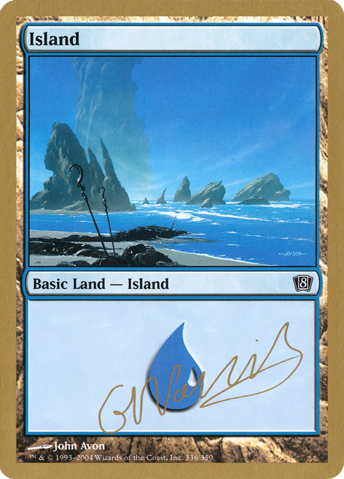 Island (gn336) (Gabriel Nassif) [World Championship Decks 2004] | Gear Gaming Bentonville