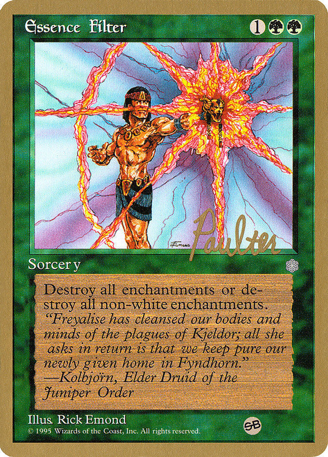 Essence Filter (Preston Poulter) (SB) [Pro Tour Collector Set] | Gear Gaming Bentonville