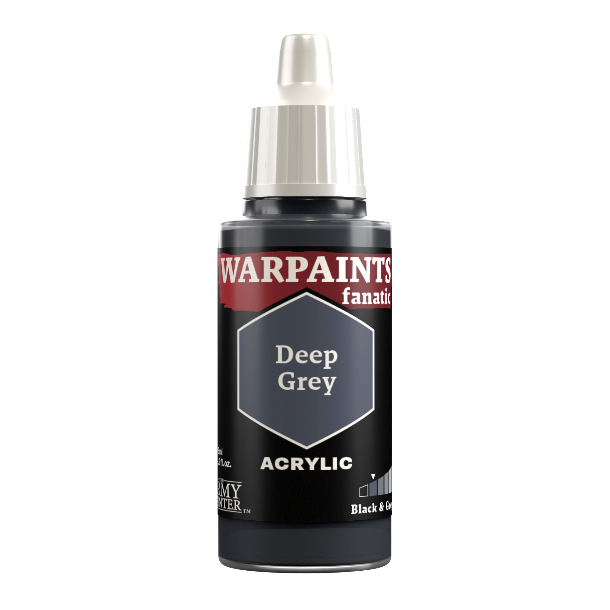 Warpaints Fanatic: Deep Grey 18ml | Gear Gaming Bentonville