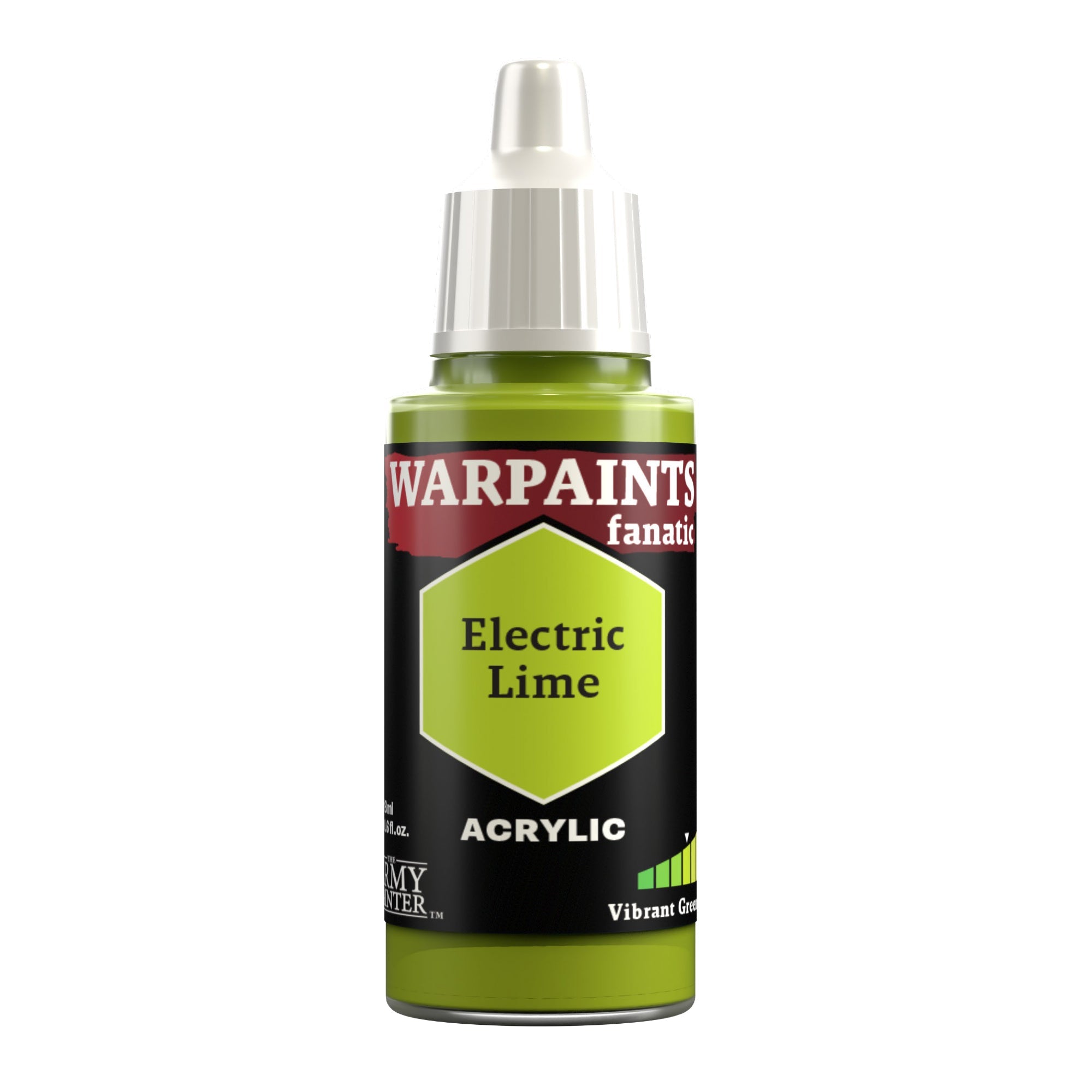 Warpaints Fanatic: Electric Lime 18ml | Gear Gaming Bentonville