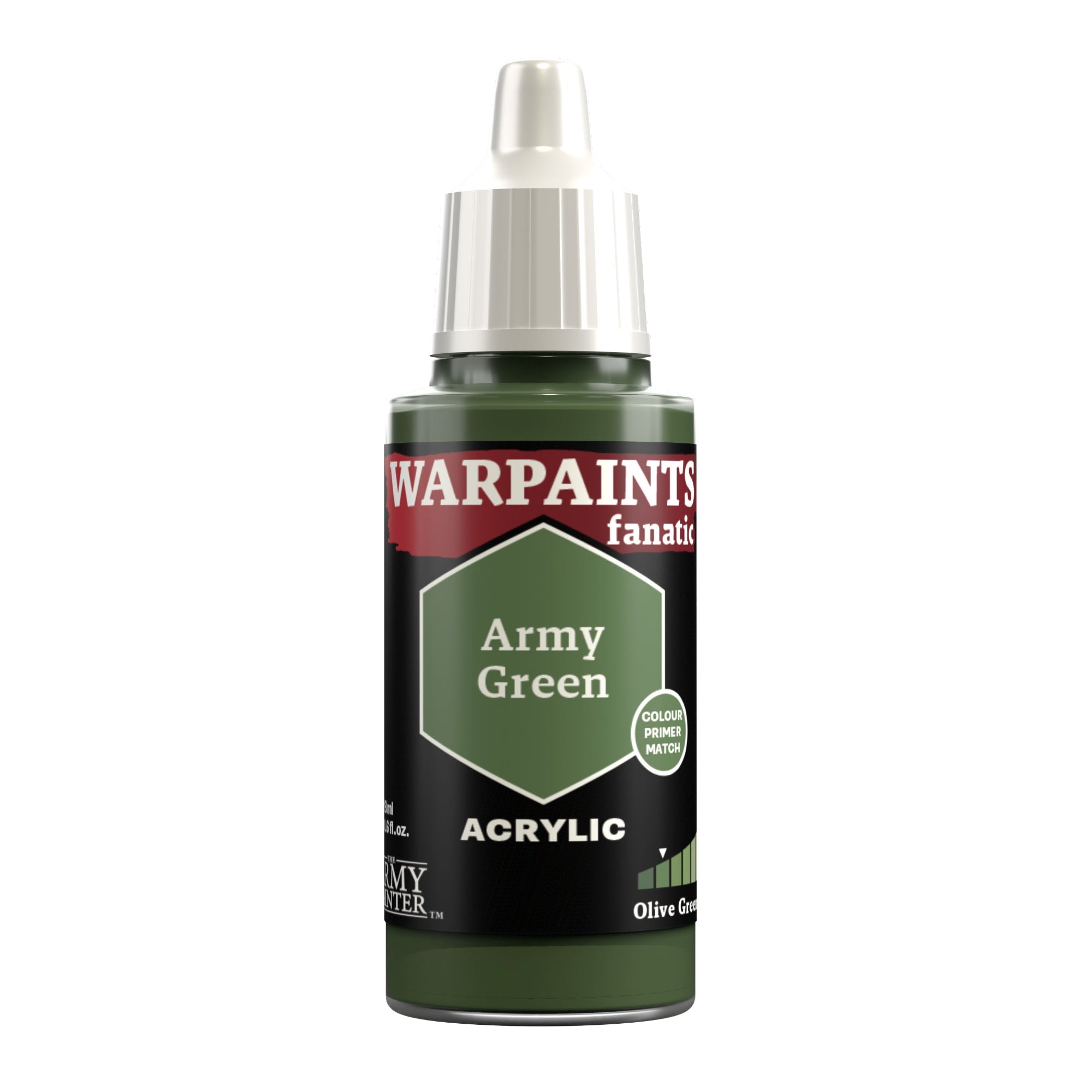 Warpaints Fanatic: Army Green 18ml | Gear Gaming Bentonville