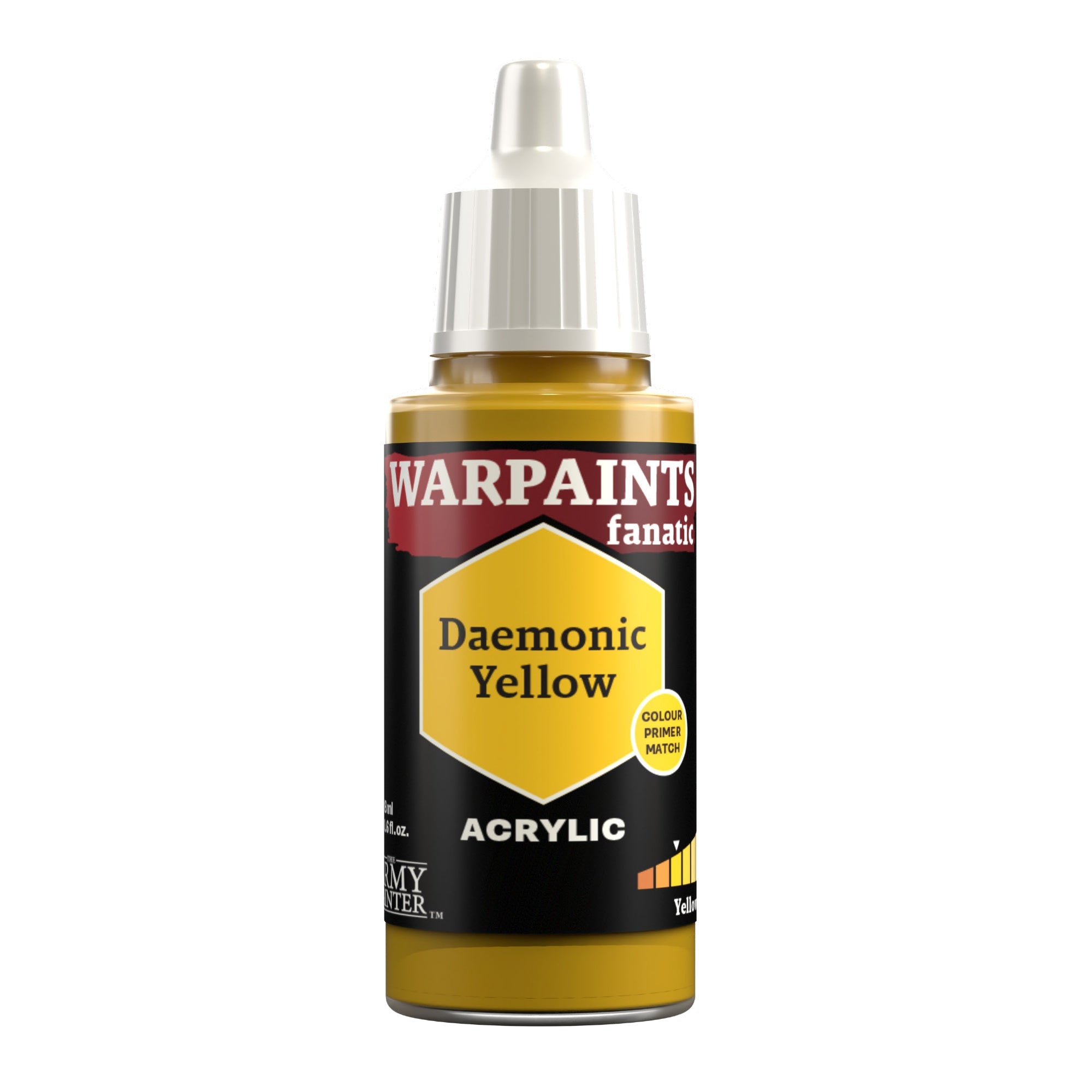 Warpaints Fanatic: Daemonic Yellow 18ml | Gear Gaming Bentonville