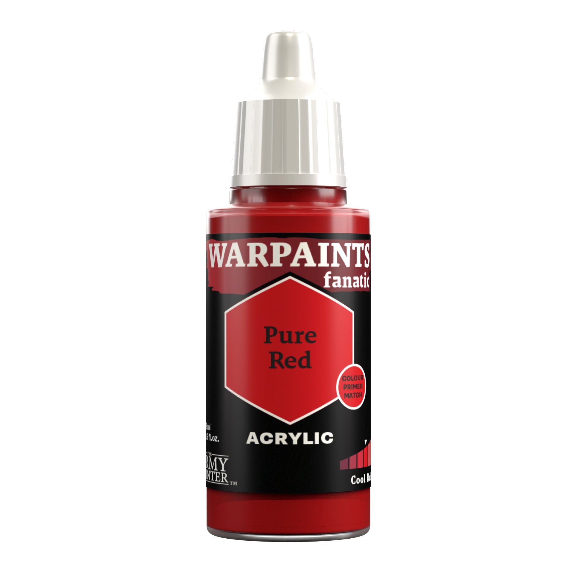 Warpaints Fanatic: Pure Red 18ml | Gear Gaming Bentonville
