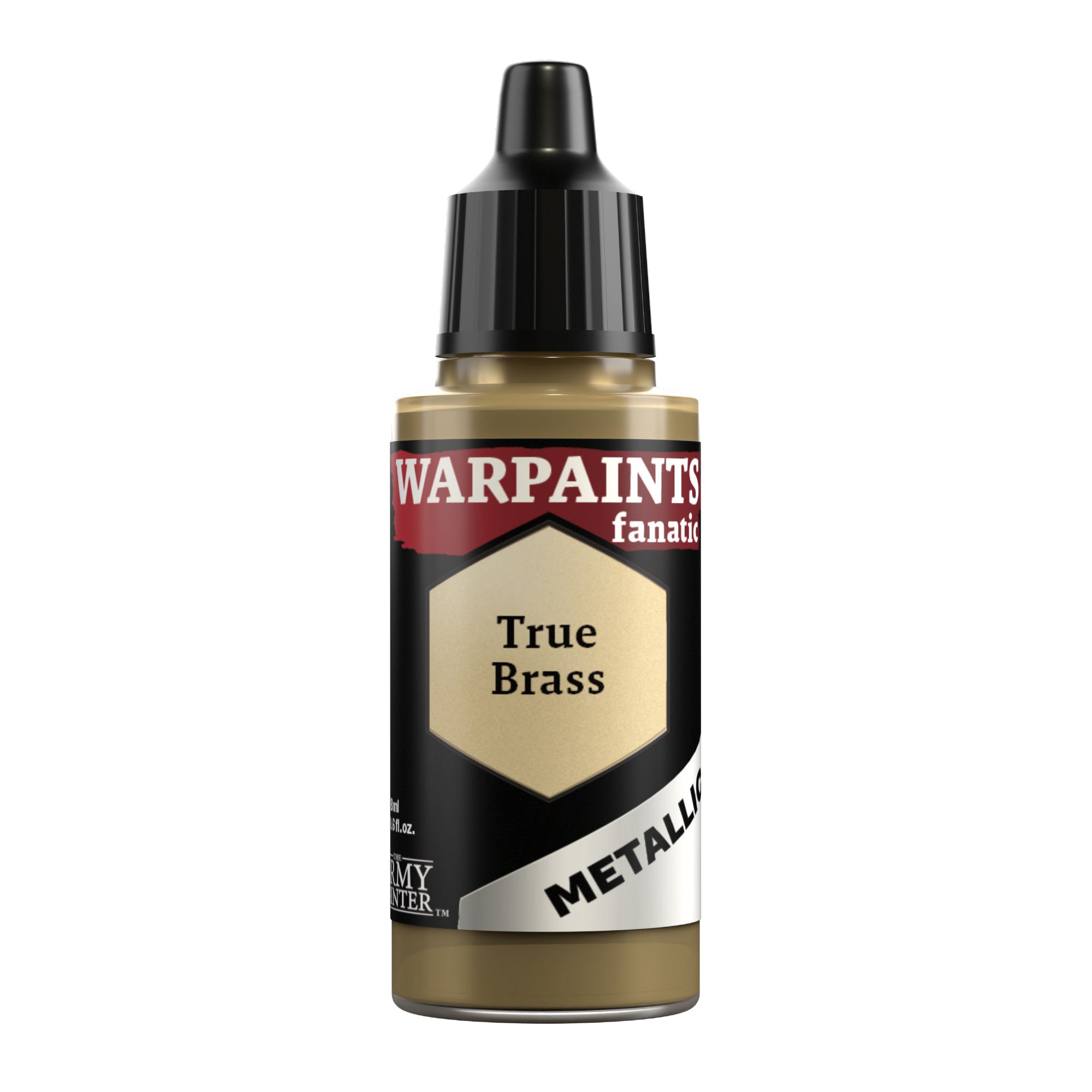 Warpaints Fanatic: Metallic - True Brass 18ml | Gear Gaming Bentonville