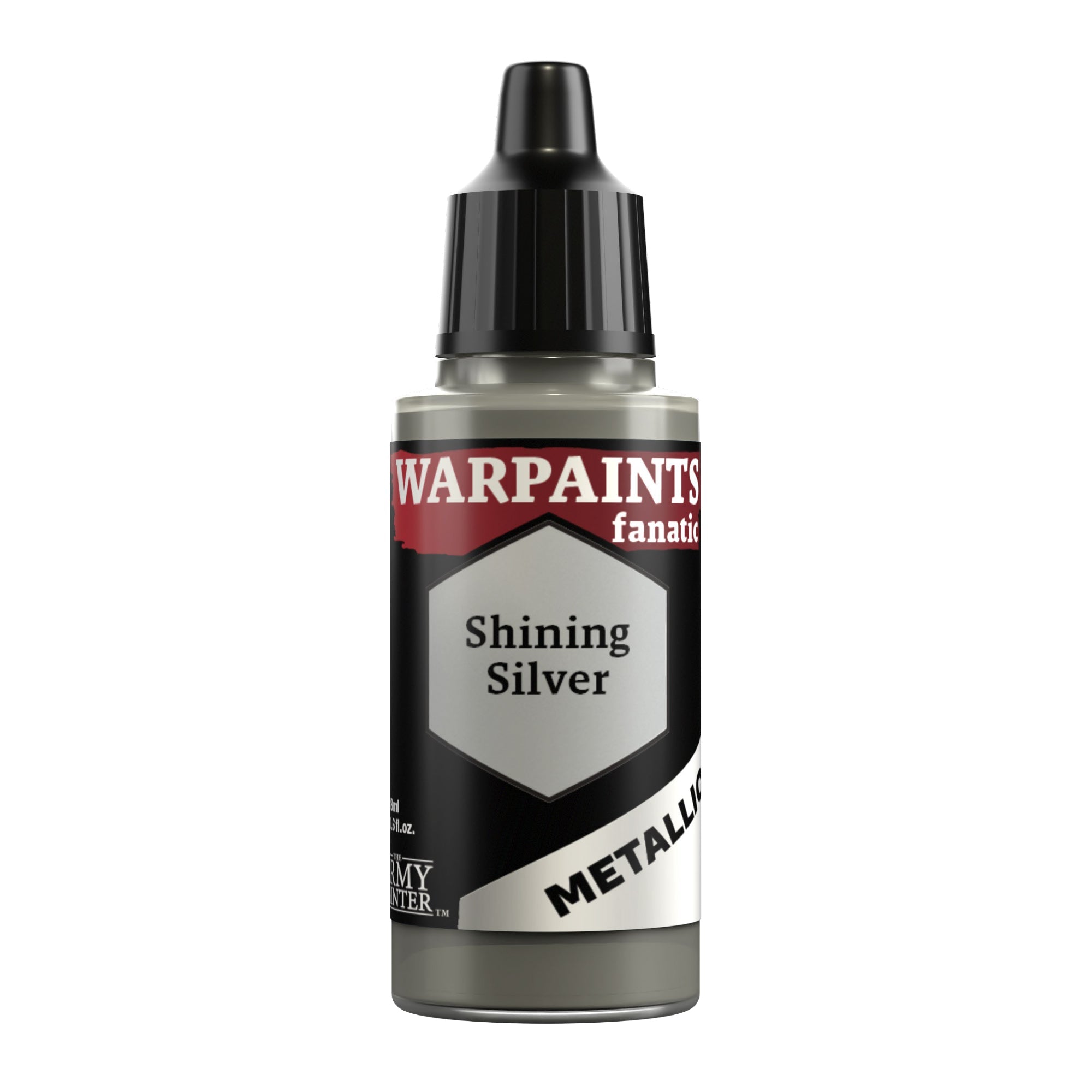 Warpaints Fanatic: Metallic - Shining Silver 18ml | Gear Gaming Bentonville