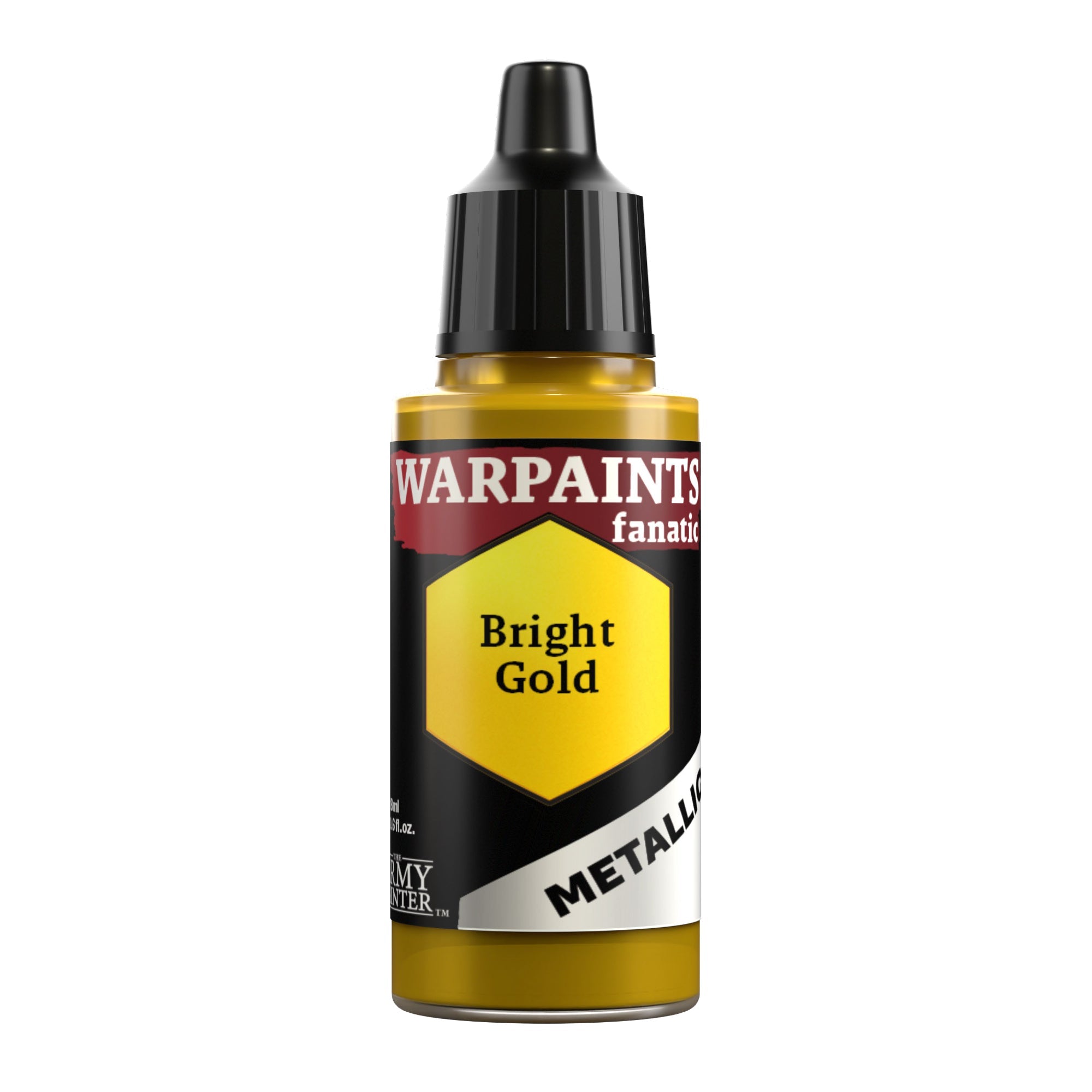 Warpaints Fanatic: Metallic - Bright Gold 18ml | Gear Gaming Bentonville