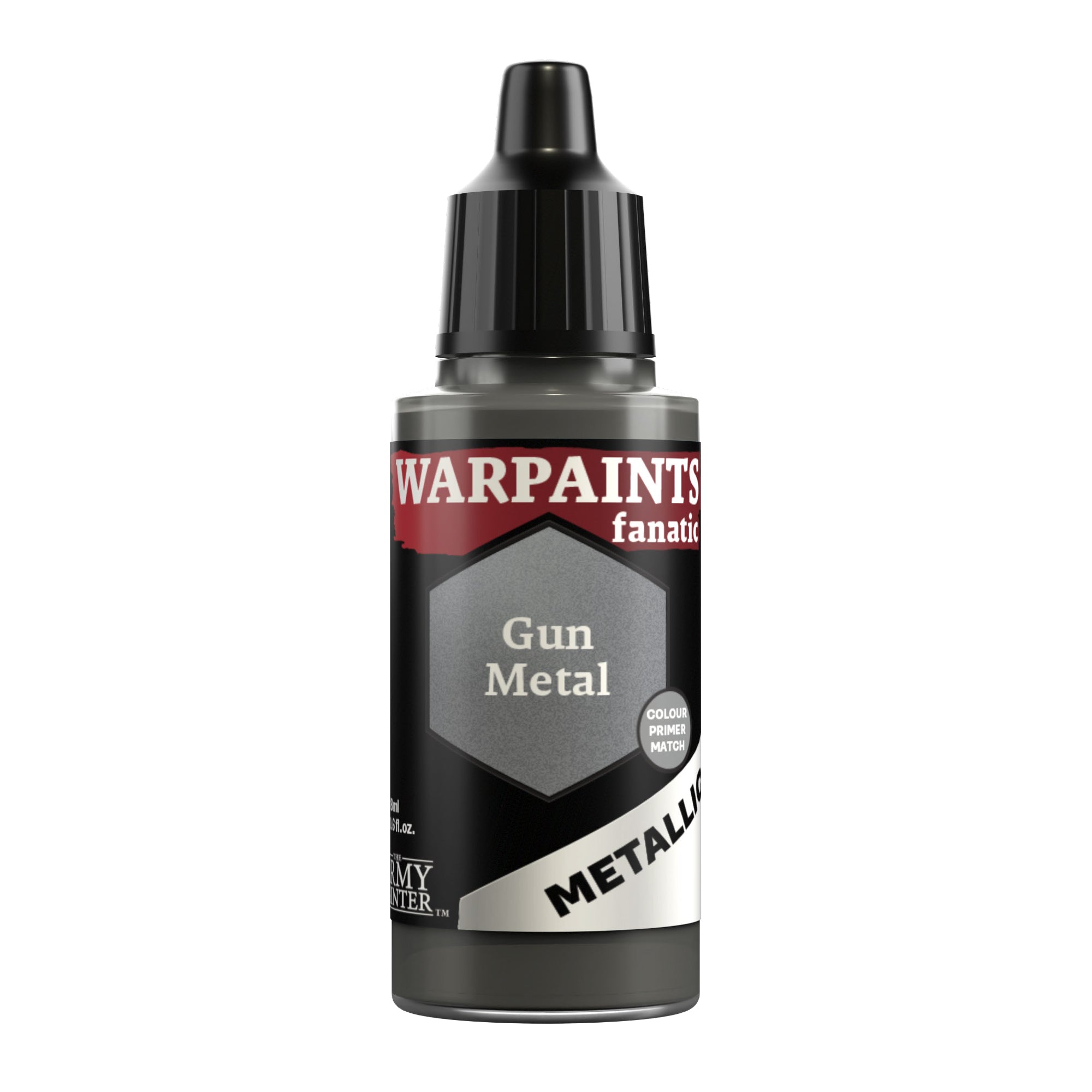 Warpaints Fanatic: Metallic - Gun Metal 18ml | Gear Gaming Bentonville