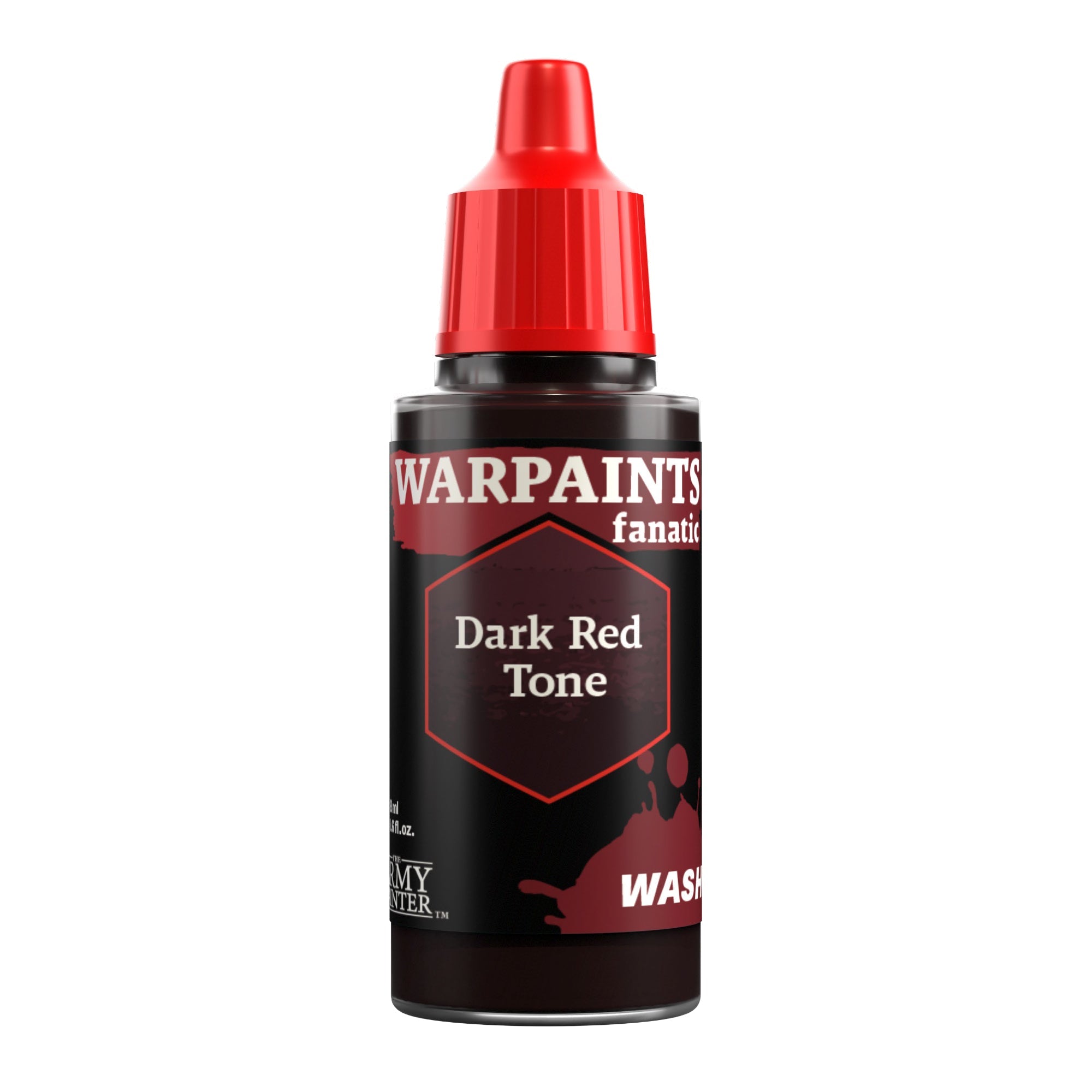 Warpaints Fanatic: Wash - Dark Red Tone 18ml | Gear Gaming Bentonville