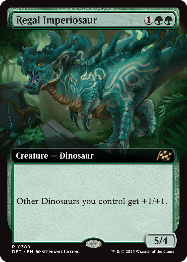 Regal Imperiosaur (Extended Art) [Aetherdrift] | Gear Gaming Bentonville