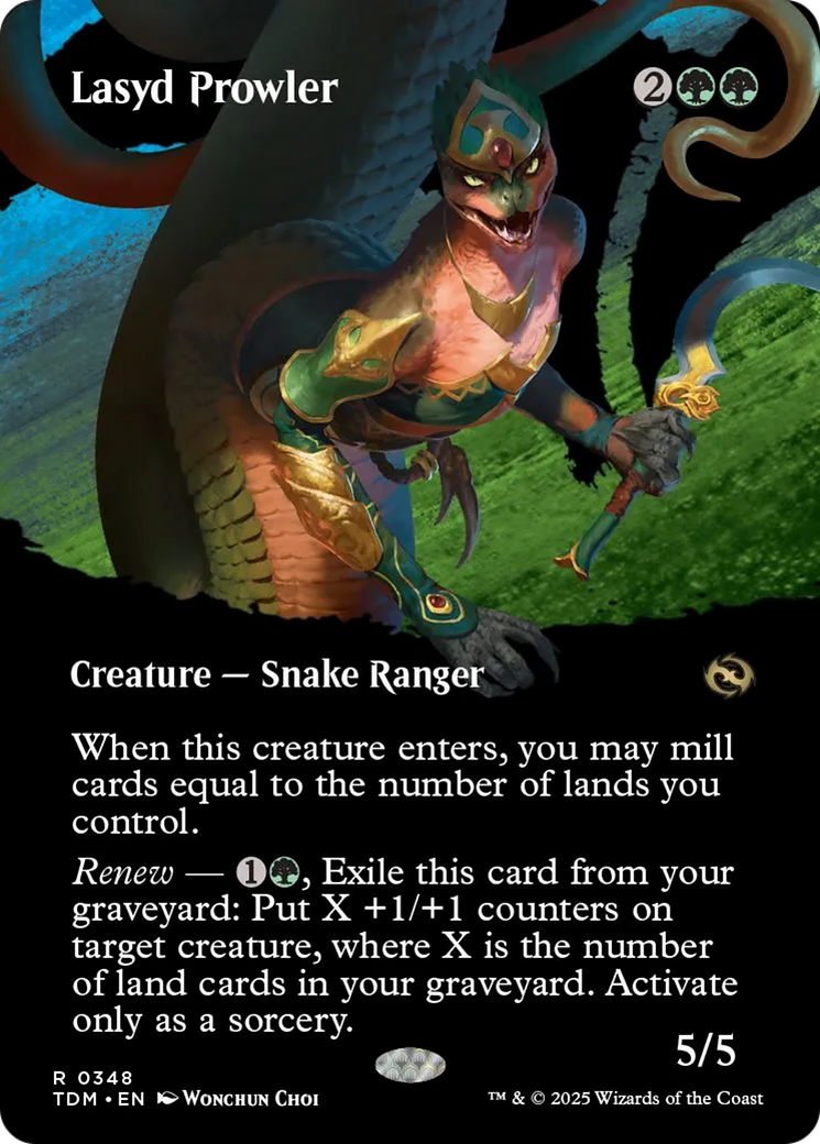 Lasyd Prowler (Borderless) [Tarkir: Dragonstorm] | Gear Gaming Bentonville