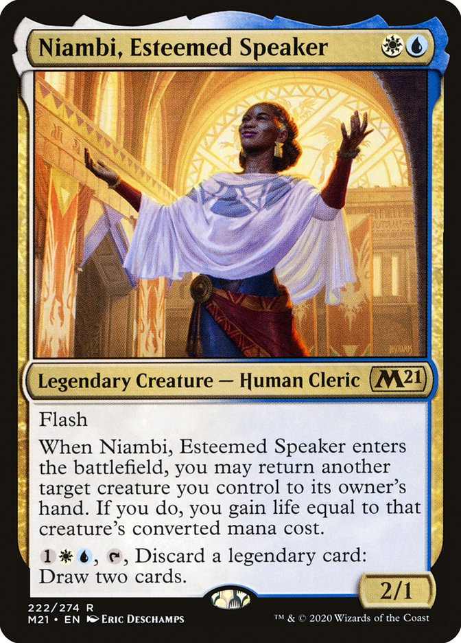 Niambi, Esteemed Speaker [Core Set 2021] | Gear Gaming Bentonville