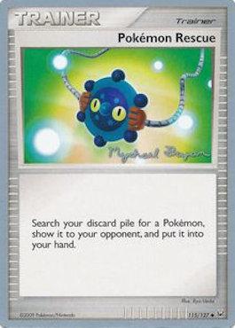 Pokemon Rescue (115/127) (Happy Luck - Mychael Bryan) [World Championships 2010] | Gear Gaming Bentonville