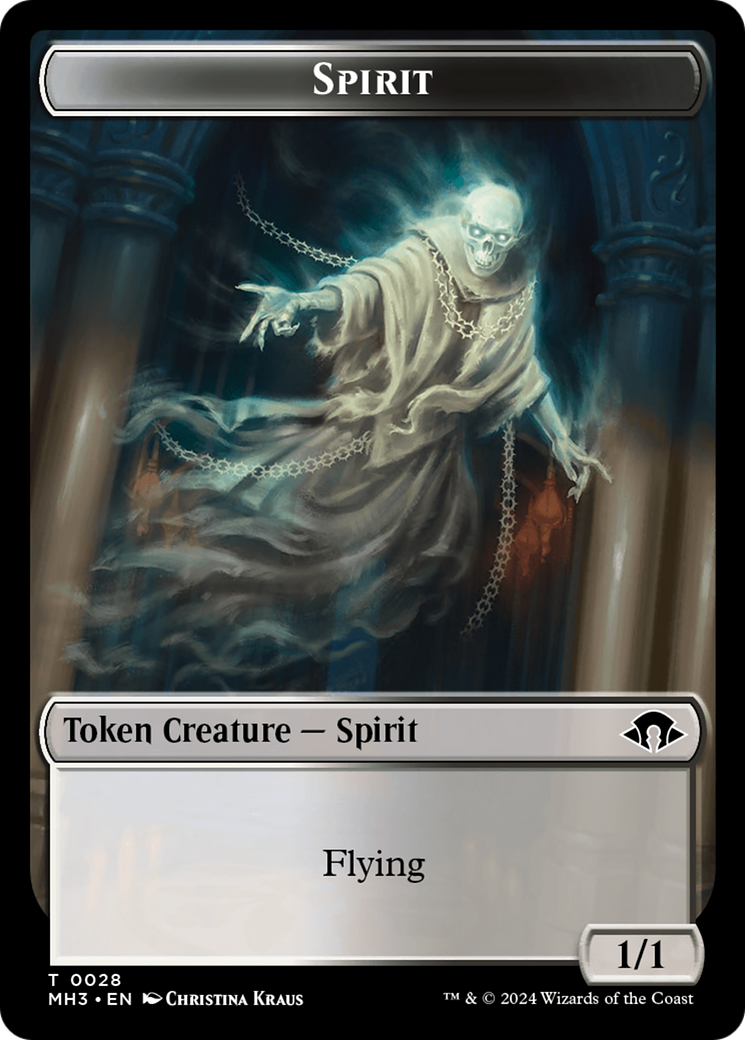 Phyrexian Germ // Spirit (0028) Double-Sided Token [Modern Horizons 3 Tokens] | Gear Gaming Bentonville