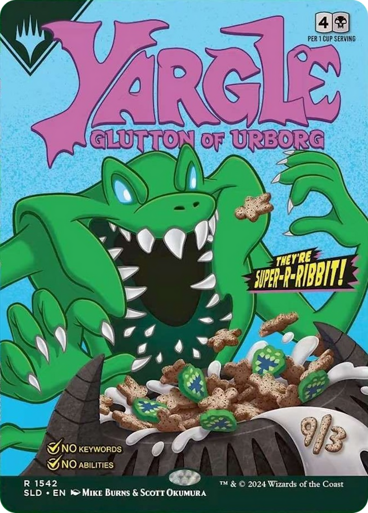 Yargle, Glutton of Urborg (Rainbow Foil) [Secret Lair Drop Series] | Gear Gaming Bentonville