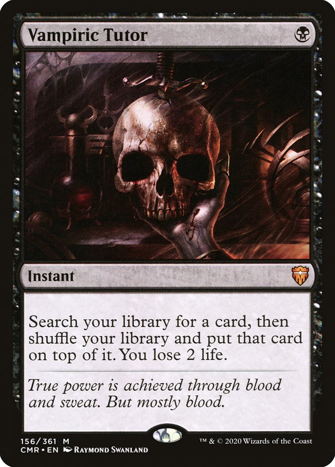 Vampiric Tutor [Commander Legends] | Gear Gaming Bentonville