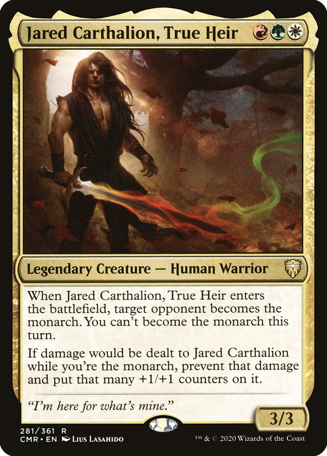 Jared Carthalion, True Heir [Commander Legends] | Gear Gaming Bentonville