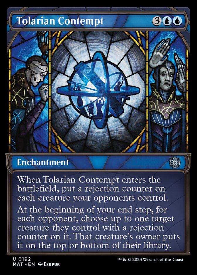 Tolarian Contempt (Showcase Halo Foil) [March of the Machine: The Aftermath] | Gear Gaming Bentonville