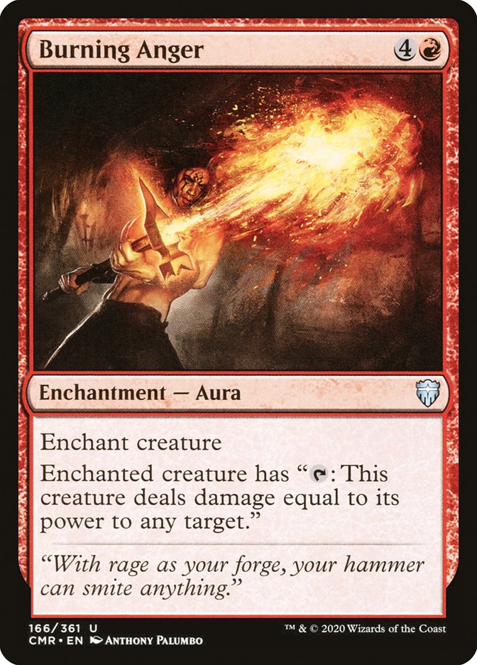 Burning Anger [Commander Legends] | Gear Gaming Bentonville