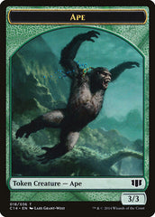 Ape // Zombie (011/036) Double-Sided Token [Commander 2014 Tokens] | Gear Gaming Bentonville
