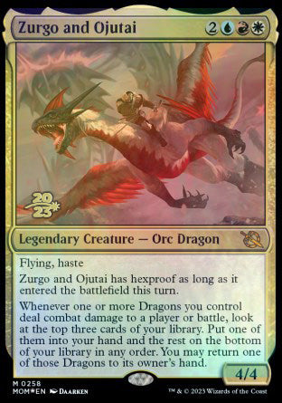 Zurgo and Ojutai [March of the Machine Prerelease Promos] | Gear Gaming Bentonville