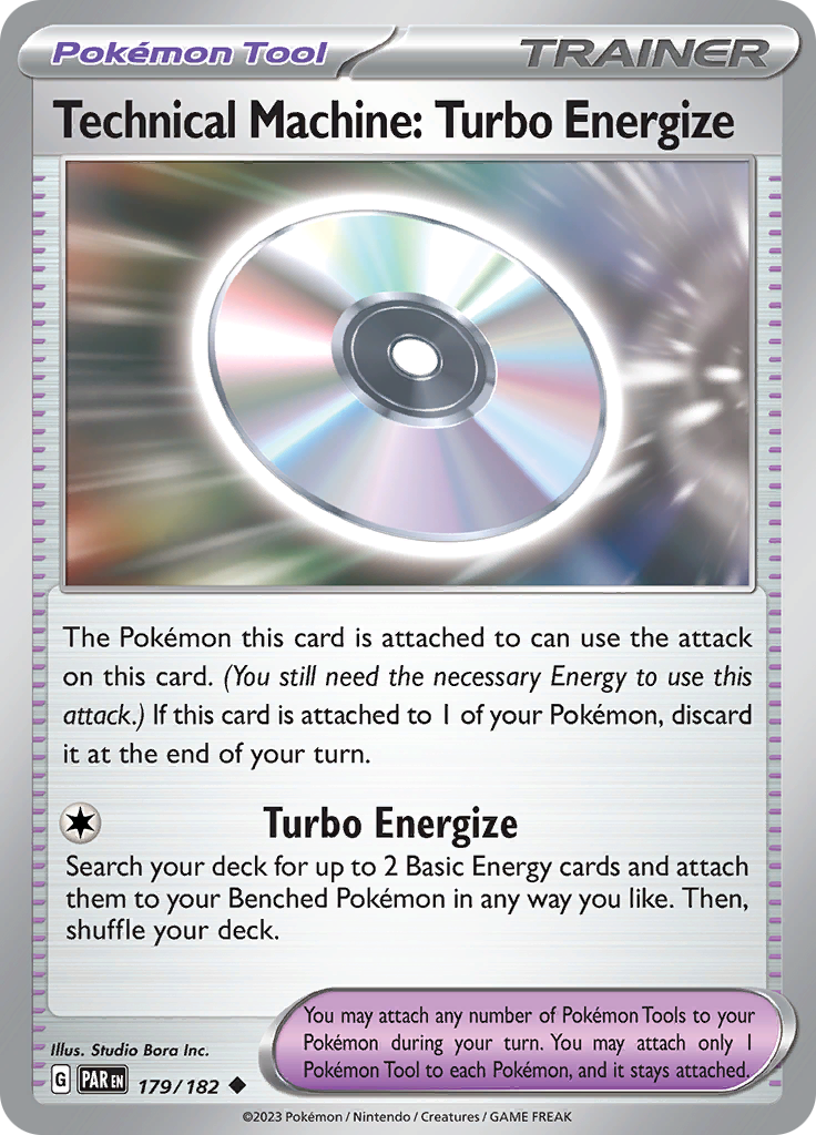 Technical Machine: Turbo Energize (179/182) [Scarlet & Violet: Paradox Rift] | Gear Gaming Bentonville