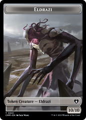 Eldrazi // Knight Double-Sided Token [Commander Masters Tokens] | Gear Gaming Bentonville