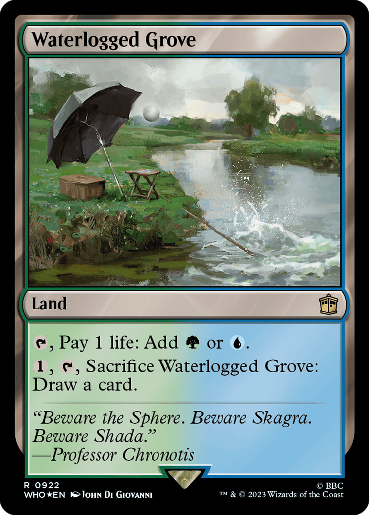 Waterlogged Grove (Surge Foil) [Doctor Who] | Gear Gaming Bentonville