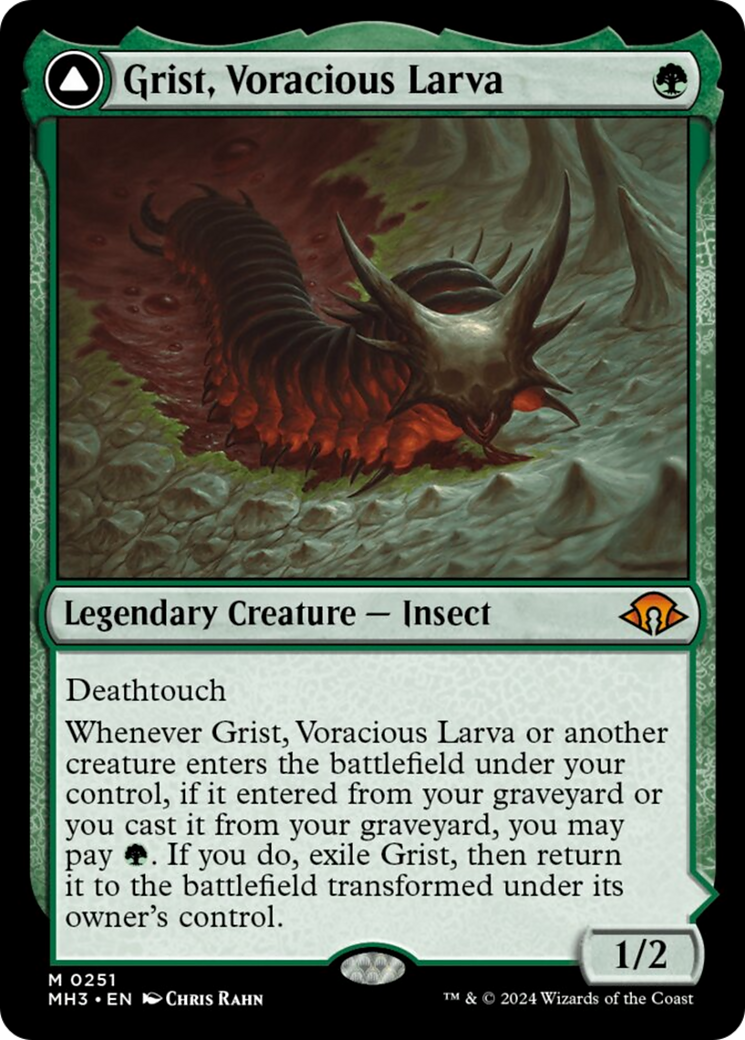 Grist, Voracious Larva // Grist, the Plague Swarm [Modern Horizons 3] | Gear Gaming Bentonville