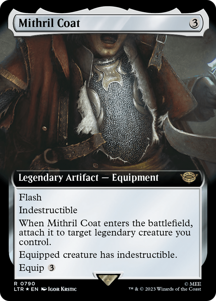 Mithril Coat (Extended Art) (Surge Foil) [The Lord of the Rings: Tales of Middle-Earth] | Gear Gaming Bentonville