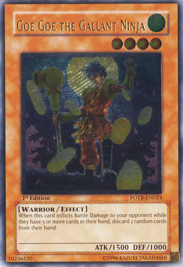 Goe Goe the Gallant Ninja [FOTB-EN024] Ultimate Rare | Gear Gaming Bentonville