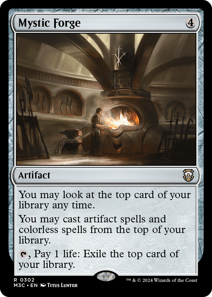 Mystic Forge (Ripple Foil) [Modern Horizons 3 Commander] | Gear Gaming Bentonville