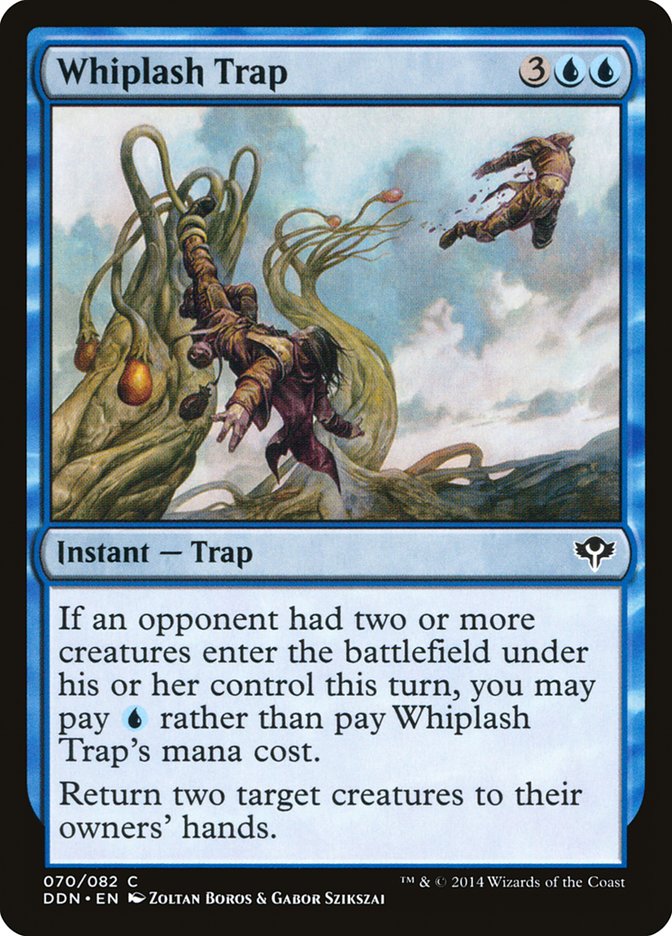 Whiplash Trap [Duel Decks: Speed vs. Cunning] | Gear Gaming Bentonville