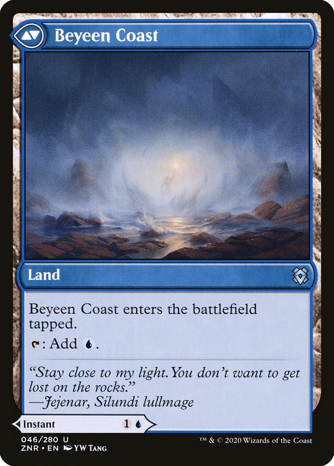 Beyeen Veil // Beyeen Coast [Zendikar Rising] | Gear Gaming Bentonville