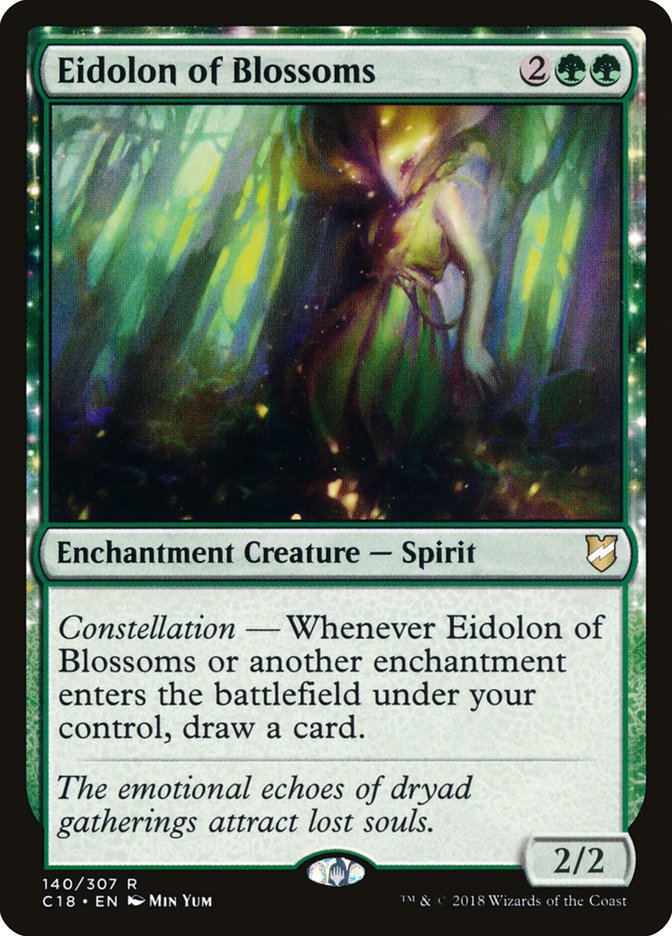 Eidolon of Blossoms [Commander 2018] | Gear Gaming Bentonville