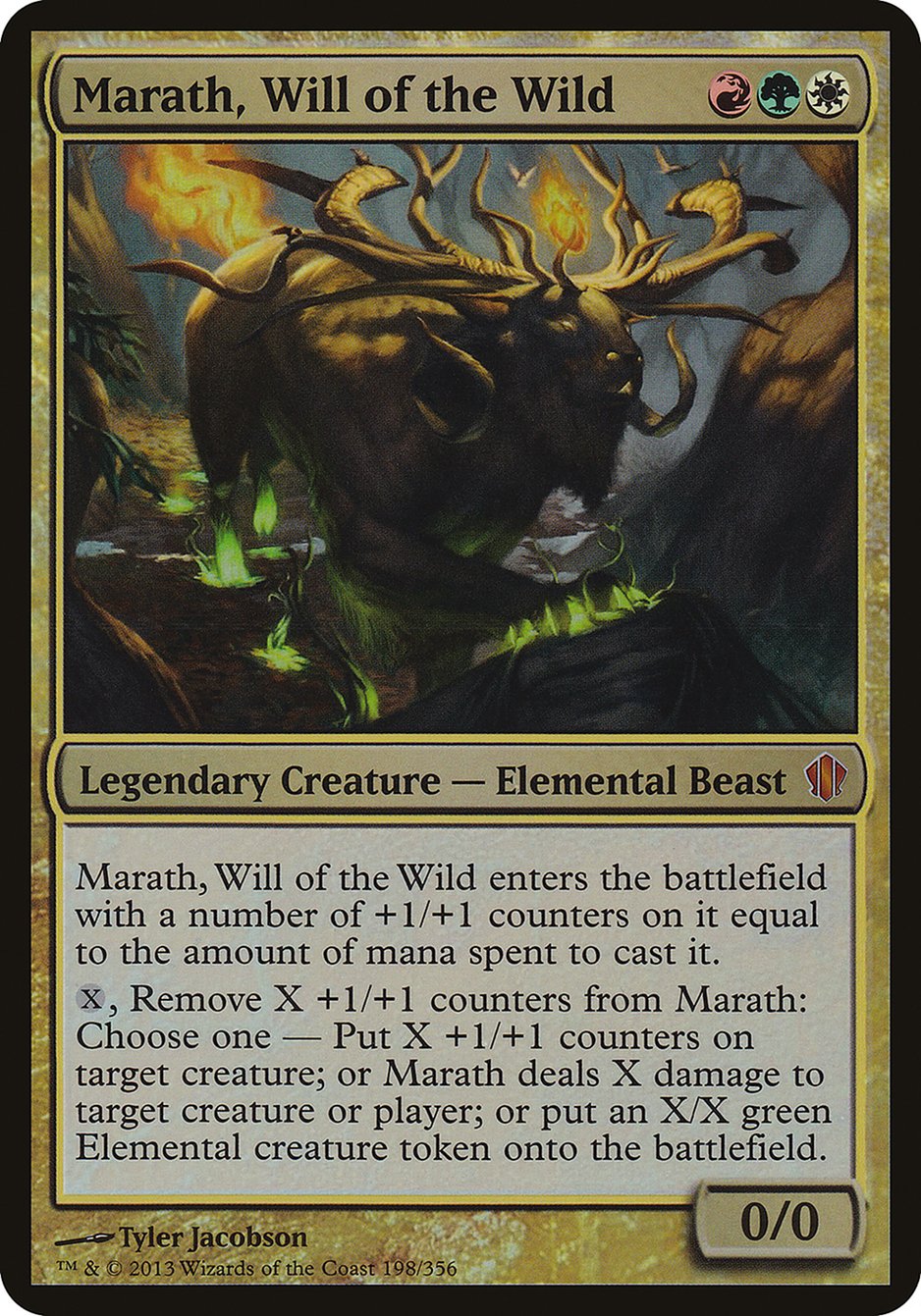Marath, Will of the Wild (Oversized) [Commander 2013 Oversized] | Gear Gaming Bentonville